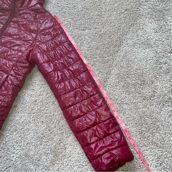 Active Usa puffer maroon jacket medium - Picture 7 of 10